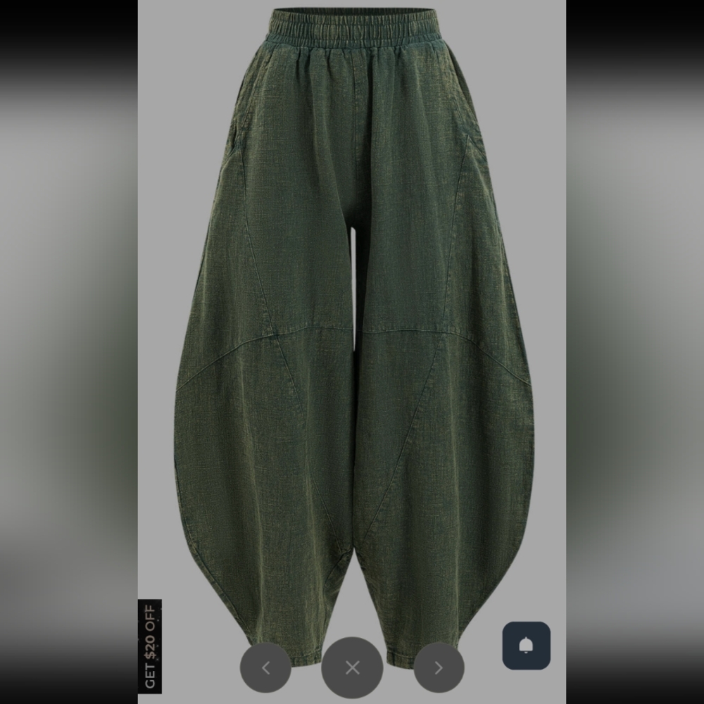 Micas Stylish Green Pants